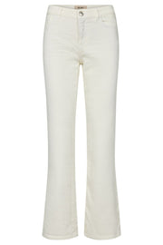 Cecilia Magic Pant Regular | White | Bukser fra Mos Mosh