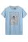 Melika O-SS Tee | Cashmere Blue | T-shirt fra Mos mosh