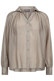 Marcela Shirt  | Mourning Dove | Skjorte fra Mos Mosh