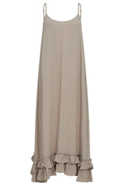 Amia Dress 204374 | Simply Taupe | Kjole fra Freequent