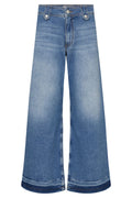 Hermina Zack Jeans Ankle | Mittelblau | Jeans von Mos Mosh