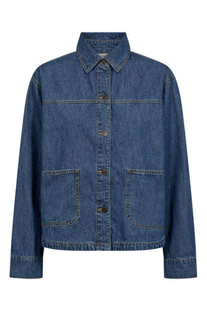 Lisea Jacket 212054 | Medium Blue Denim | Jakke fra Freequent
