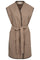 Yanna Waistcoat 204443 | Taupe Gray Melange w. Black | Jakke fra Freequent