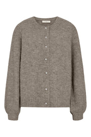 Louisa Cardigan 206454 | Desert Taupe Melange | Cardigan fra Freequent