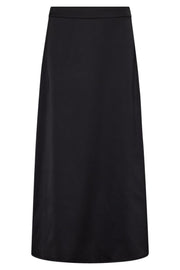 Adna Sateen Skirt 34164 | Black | Nederdel fra Co'couture