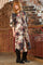 Filora Dress | Plum Flower | Kjole fra Black Colour