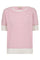 Dodo Pullover 205790 | Star Off-White W. Fuchsia Pink | Strik fra Freequent