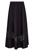 Redu Cotoni Skirt  | Black | Nederdel fra Mos Mosh