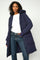 Ollie Terma Long Coat | Maritime Blue | Jakke fra Mos Mosh