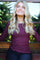 Natalia Ls Round Neck  Blouse | Bordeaux | Bluse fra Liberté