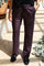 Alma Wide Pants | Bordeaux Lux Leo | Bukser fra Liberté