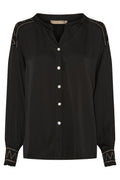 Elina Shirt 80320 | Black | Skjorte fra Marta du Chateau