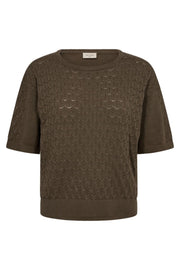 Dodo Pullover 204591 | Morel | Strik fra Freequent