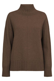 Aima Cashmere Highneck Knit  | Rain Drum | Strik fra Mos Mosh