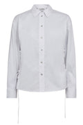 Poppy Eyelet Tie Shirt 35180 | Weiß | Bluse von Co'couture