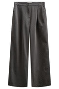 Widy Pants 206601 | Dark Grey Mel W Star Off-White | Bukser fra Freequent – nedsat