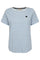 Mian Tee 205661 | Star Off-White W Chambray Blue | T-Shirt fra Freequent