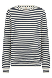 Tini Stripe Sweat | Blå | Bluse fra Statebird