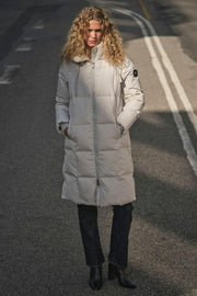 Ollie Terma Long Coat | Glacier Gray | Jakke fra Mos Mosh