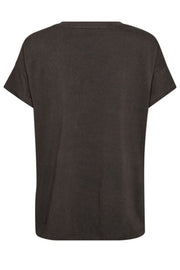 Lari O-SS Stud Tee   | Asphalt | T-shirt fra Mos Mosh