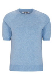 SRMarla SS O-neck knit SR320-200 |  Windsurfer melange | Strik fra Soft Rebels