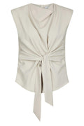Katarim Crepe Top | Ivory | Bluse fra Neo Noir
