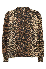 Amira Blouse | Leopard | Bluse fra Prepair