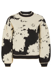 SRRogue Pattern Knit | Jacquard Pattern Arctic Wolf | Strik fra Soft Rebels