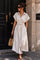 Cala Striped Shirt Dress | Beige