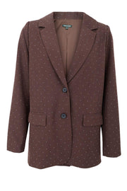 Diamond Blazer | Coffee | Jakke fra Black Colour