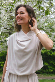 Ellis Blouse | Ivory | Bluse fra Neo Noir