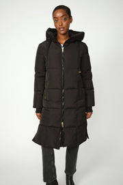 Nova Square Down Coat | Sort | Frakke fra Mos Mosh