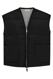 Manja Down Vest | Black | Vest fra Mos Mosh