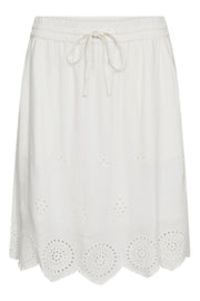 Linus Skirt 205889 | Brilliant White | Nederdel fra Freequent