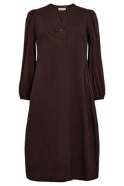Jojo Dress 207023 | Coffee Bean | Kjole fra Freequent