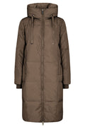 Nova Square Down Coat | Slate Black | Jakke fra Mos Mosh