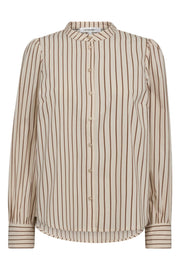 Sorin Stripe Shirt 35919 | Bone | Bluse fra Co'couture