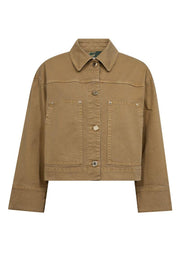 Mint Melo Jacket | True Camel | Jakke fra Mos Mosh