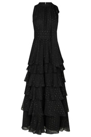Marli Glitz Dress | Black | Kjole fra Neo Noir