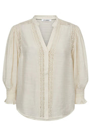 Caryn Shirt 35725 | Off white | Bluse fra Co'couture