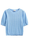Mora Pullover 207446 | Vista Blue | Strik fra Freequent