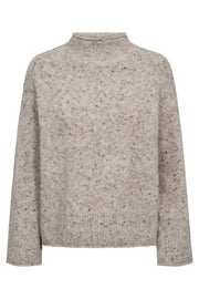 Grsnemes Pullover 206733 | Moonbeam Melange | Strik fra Freequent