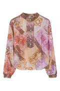 Sikka blouse | CoralPrint | Skjorte fra Gustav