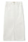 Mella White Denim Skirt | White | Nederdel fra Mos Mosh