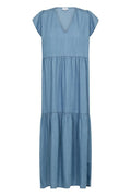 Rora 3 | Mid Blue Denim | Kjole fra Levete Room