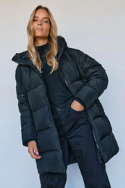 Nova Avon Down Jacket  | Black | Jakke fra Mos Mosh