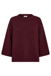 Grslulu Pullover 205507 | Port Royale Melange | Strik fra Freequent