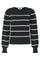 SRAnalia Stripe Knit | Black | Strik fra Soft Rebels