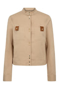 Briella Tenca Jacket  | Sesame | Jakke fra Mos Mosh