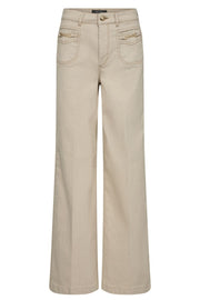 Colette Shimmer Pant | Summer Sand | Bukser fra Mos Mosh